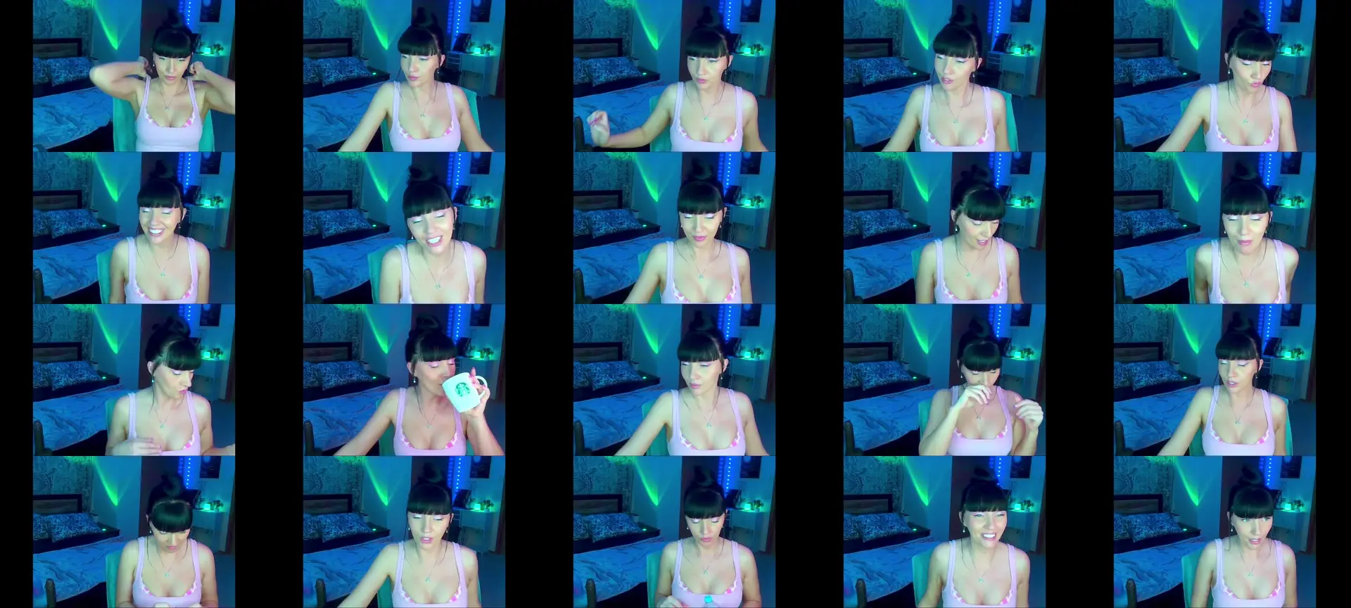 MaciiMayy photo contact sheet