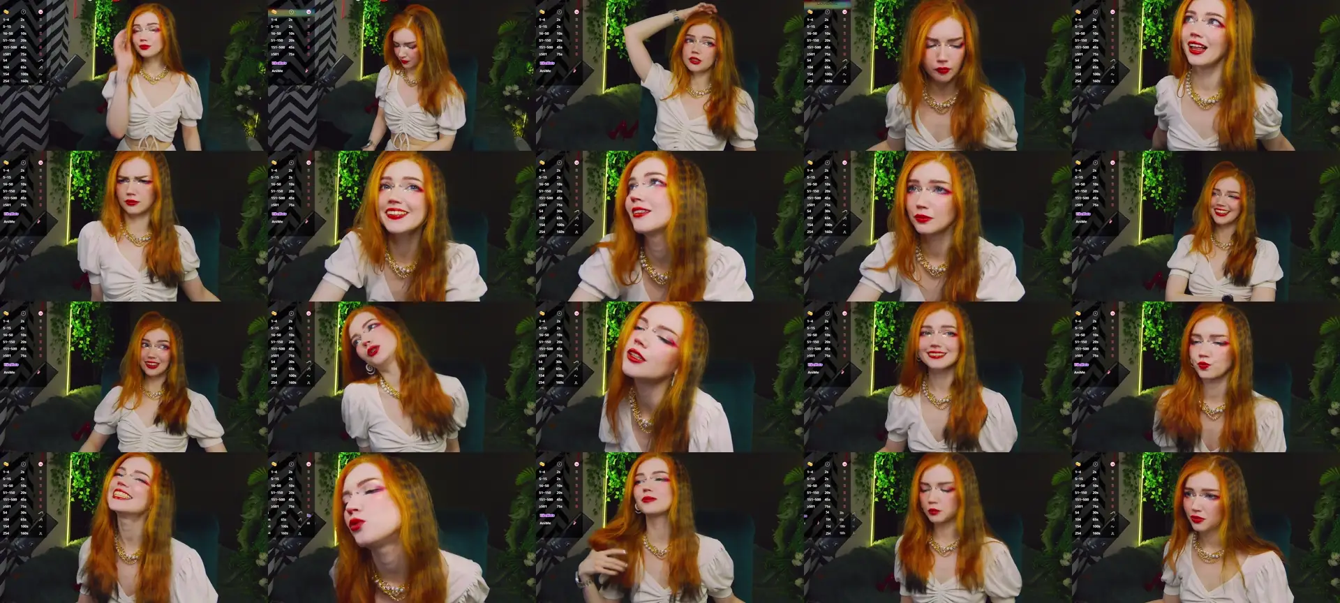 MisaMisaAmane photo contact sheet
