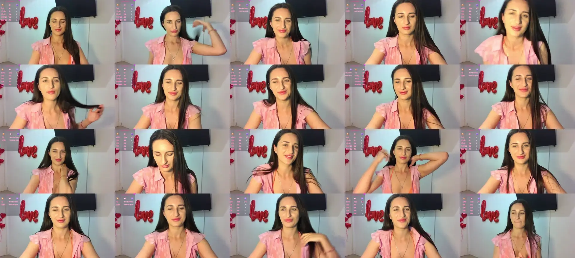 MissDashaX photo contact sheet