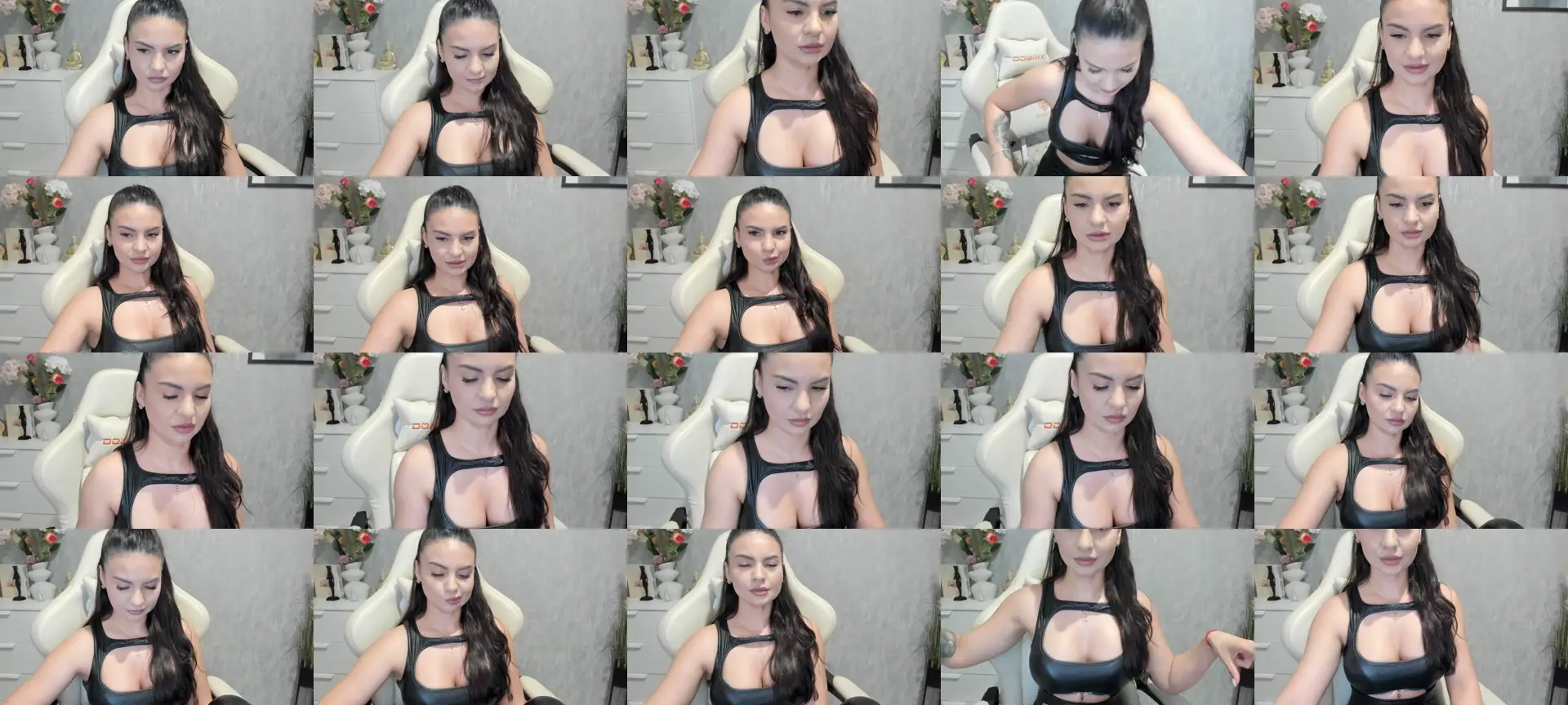 MistressMia photo contact sheet