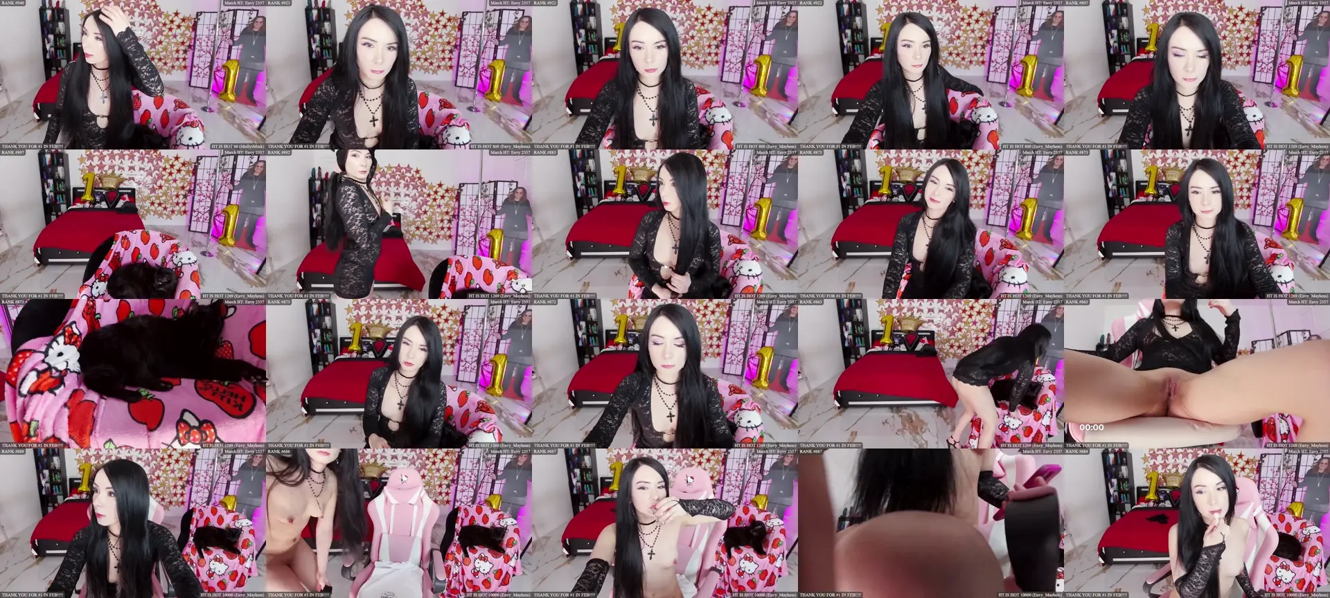 MollyMayhem photo contact sheet