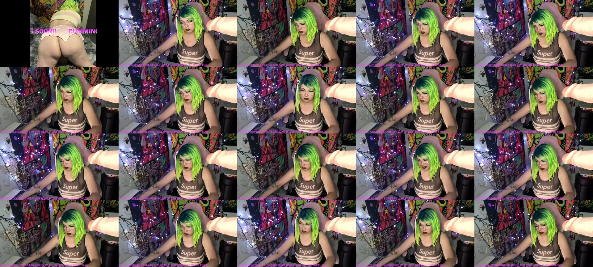 Occvlt_qveen photo contact sheet