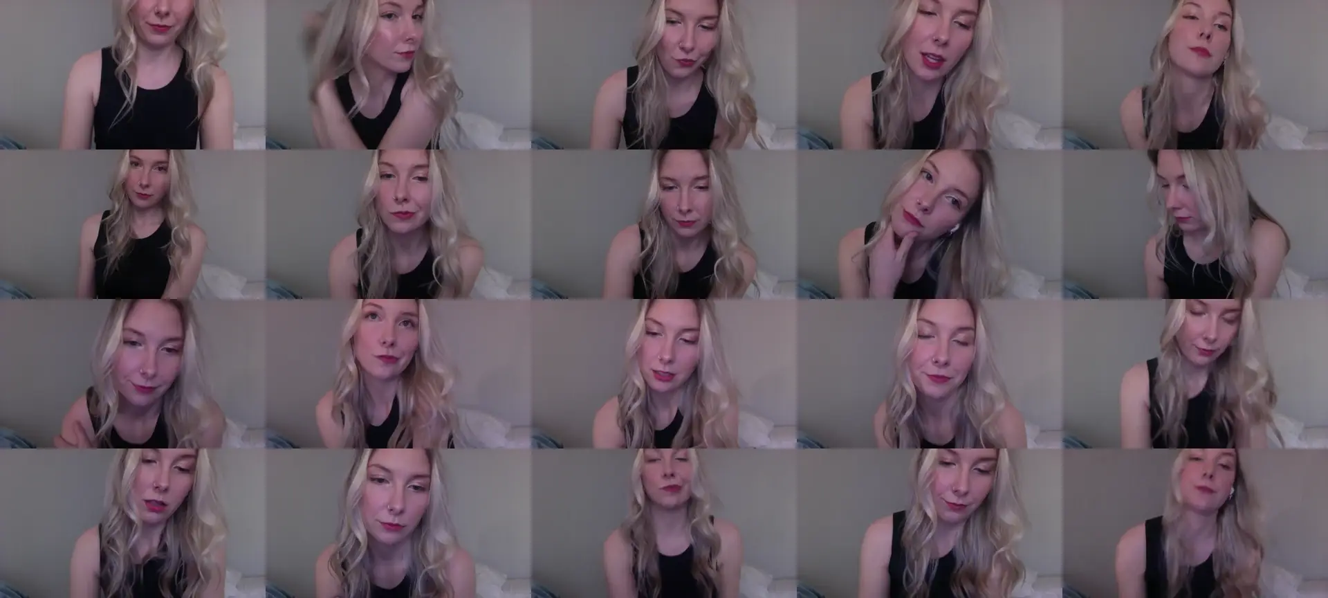 Peachyk33n photo contact sheet