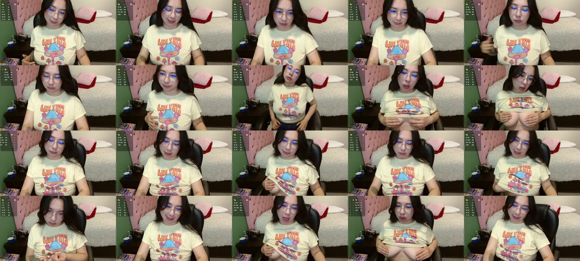 Tany_love photo contact sheet