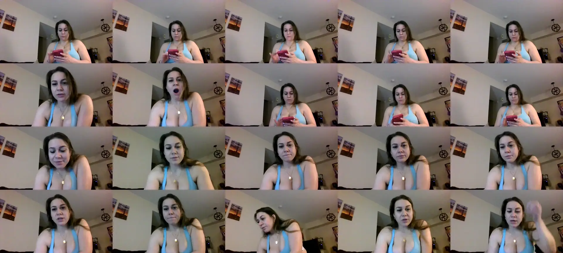 thedevinemilf photo contact sheet