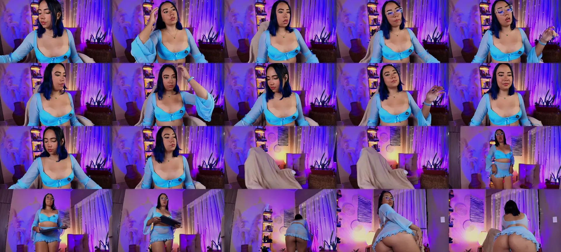 Valeriilunaa photo contact sheet