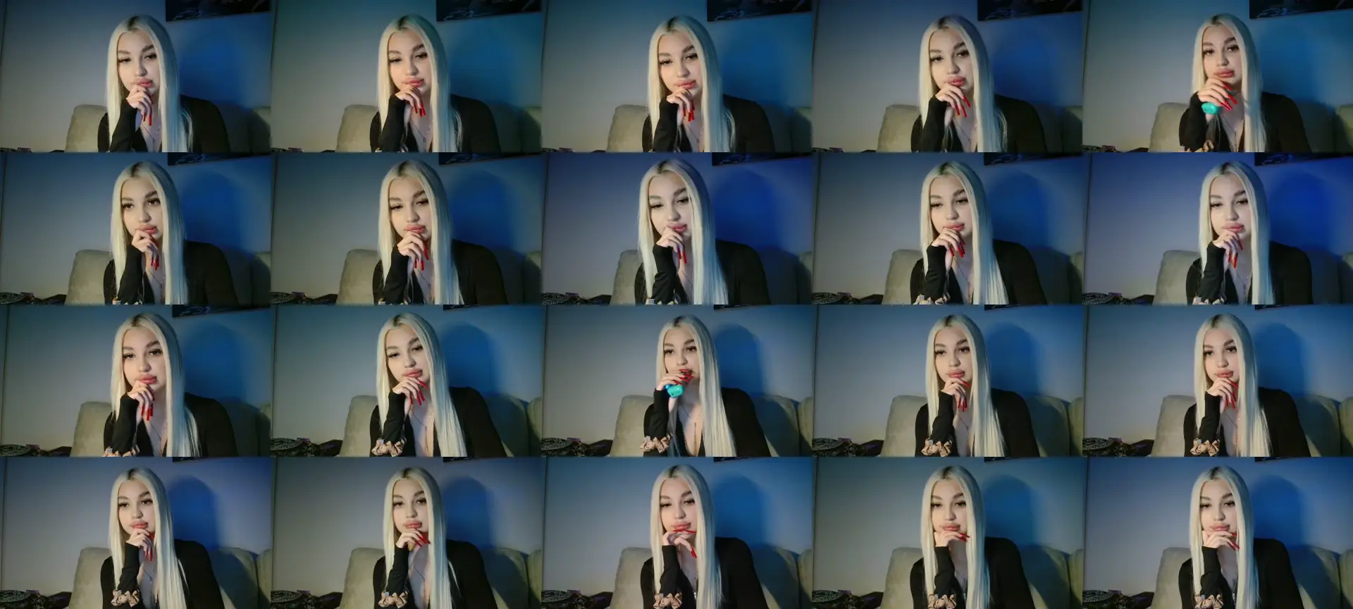 WildestKittie photo contact sheet