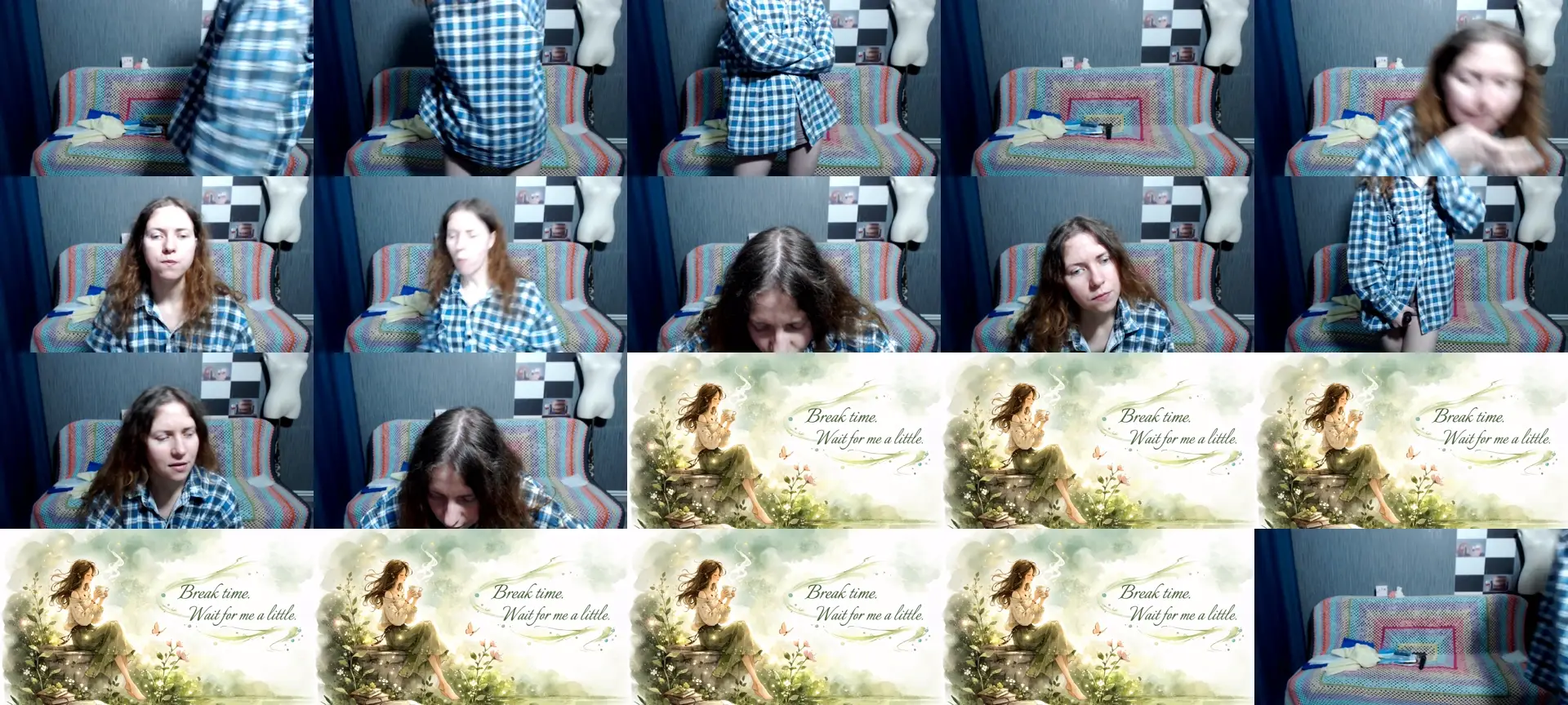 WinterGoddess photo contact sheet