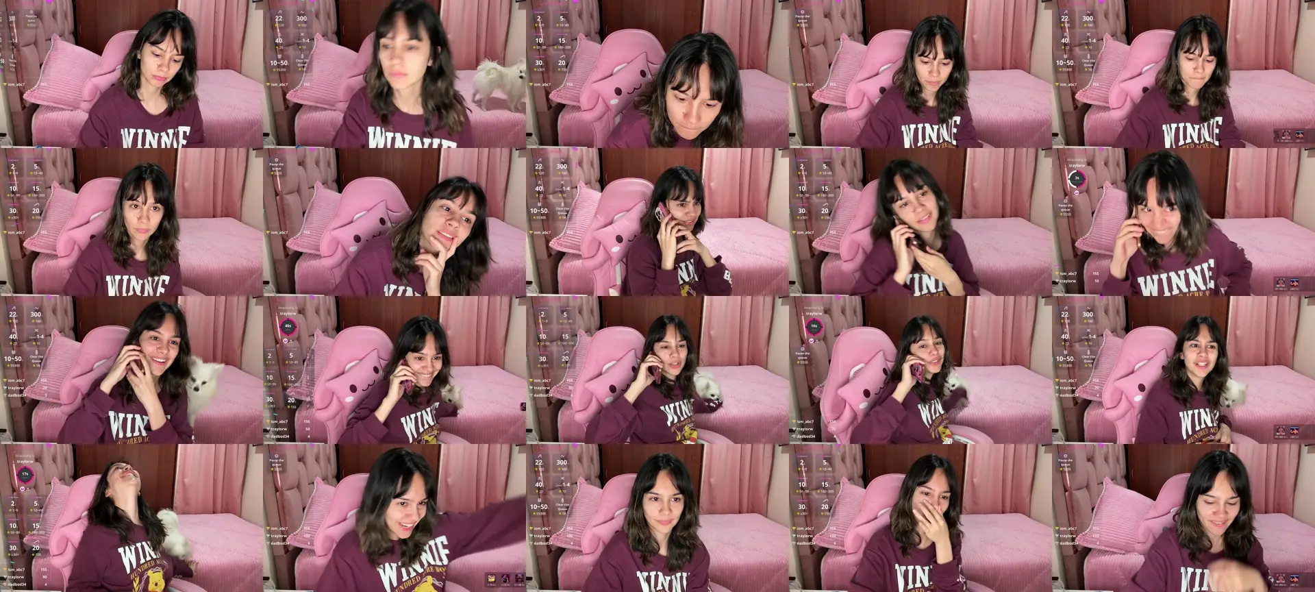 Zafiro10 photo contact sheet