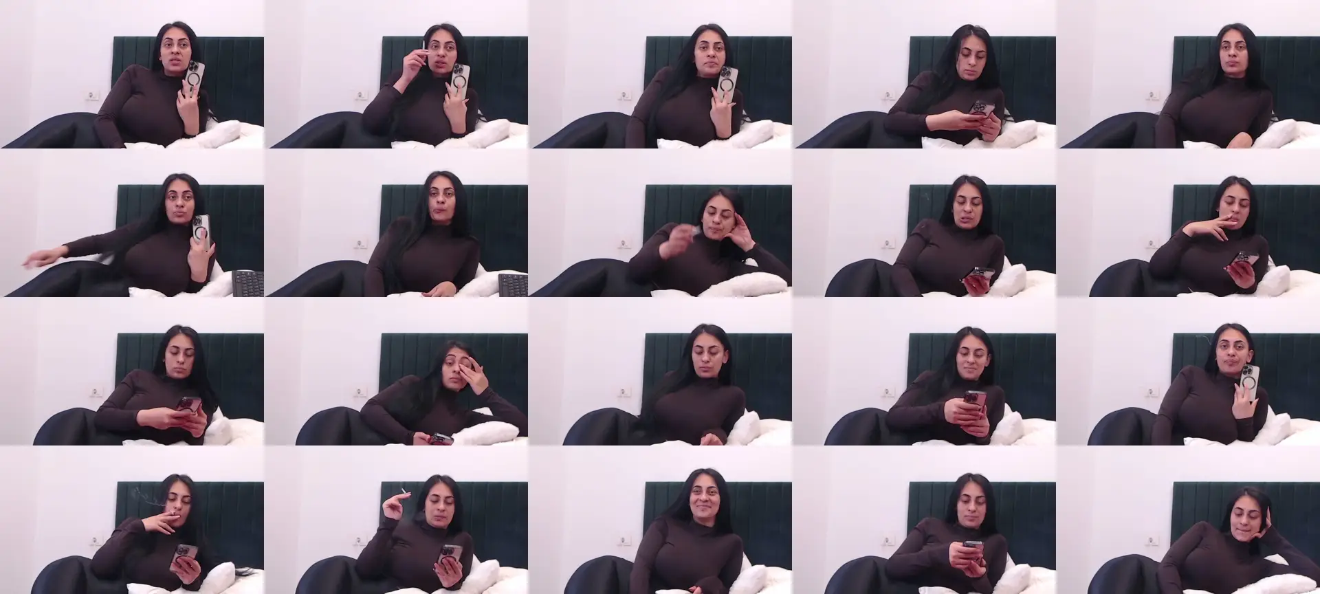 Aimeclarke photo contact sheet