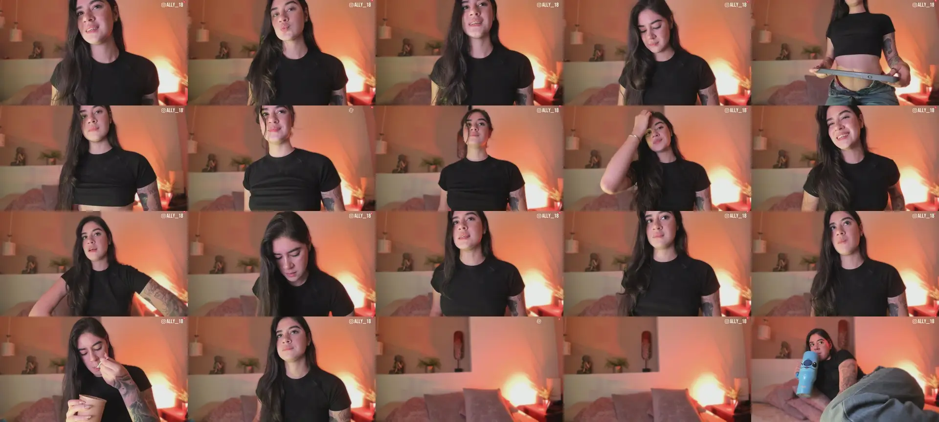 AllyAdams photo contact sheet