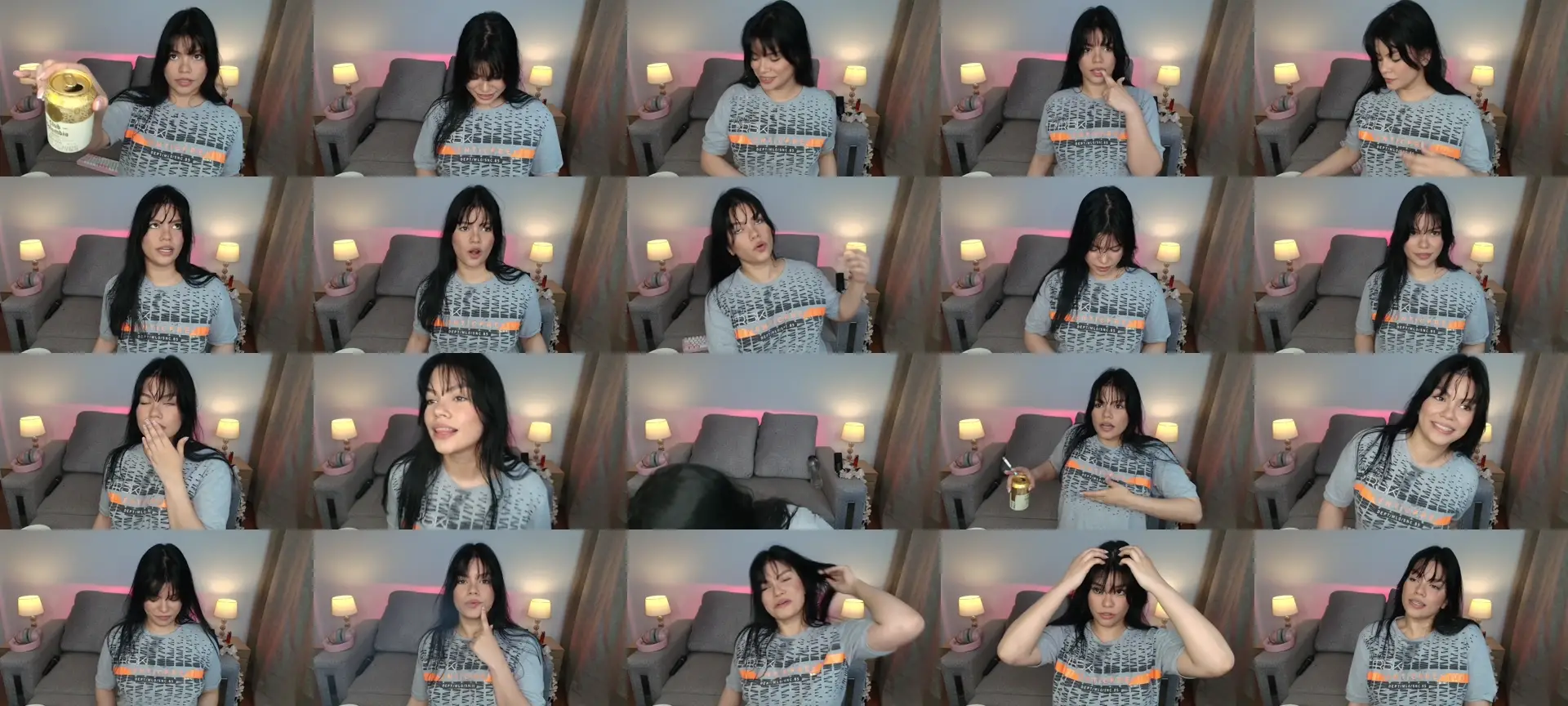 Alondra_sweet photo contact sheet