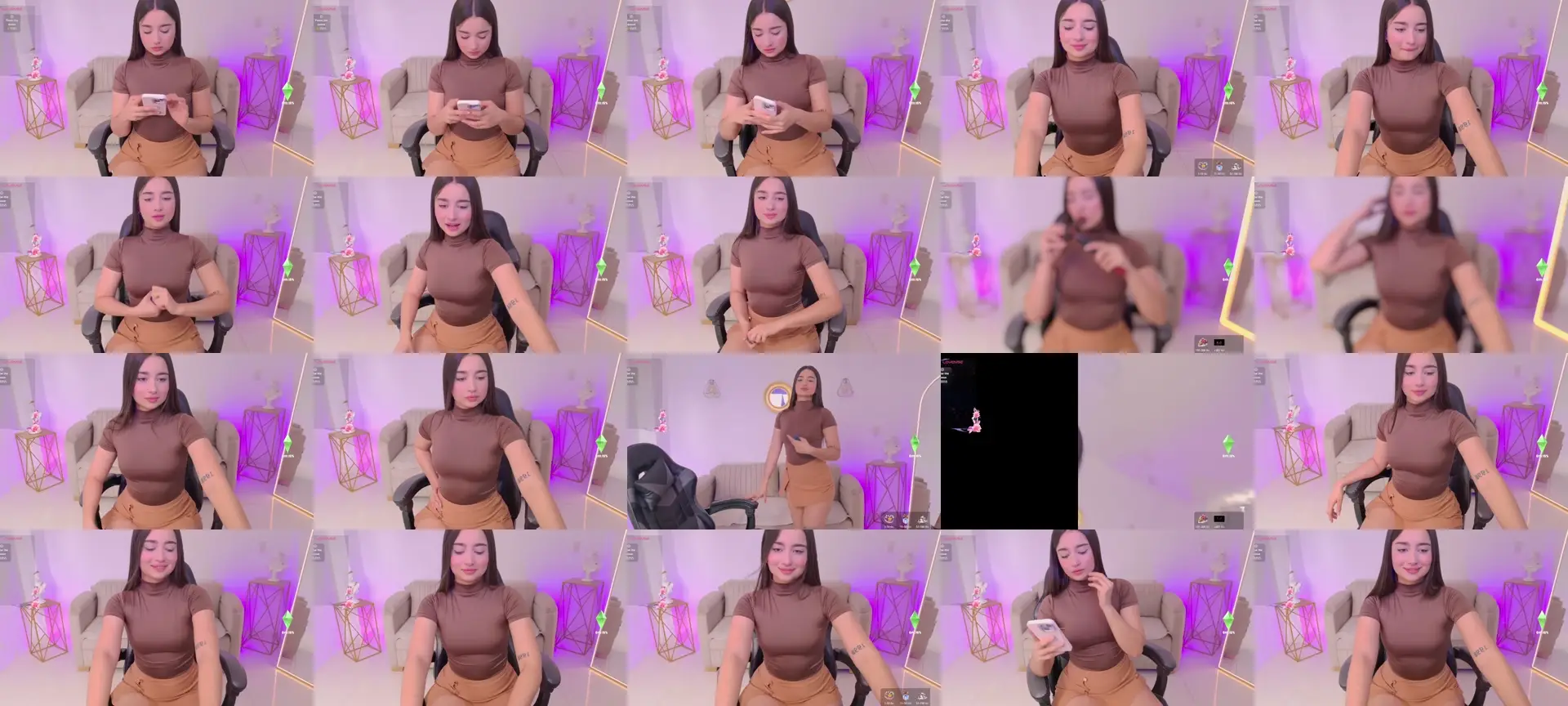 Arianamonroe photo contact sheet