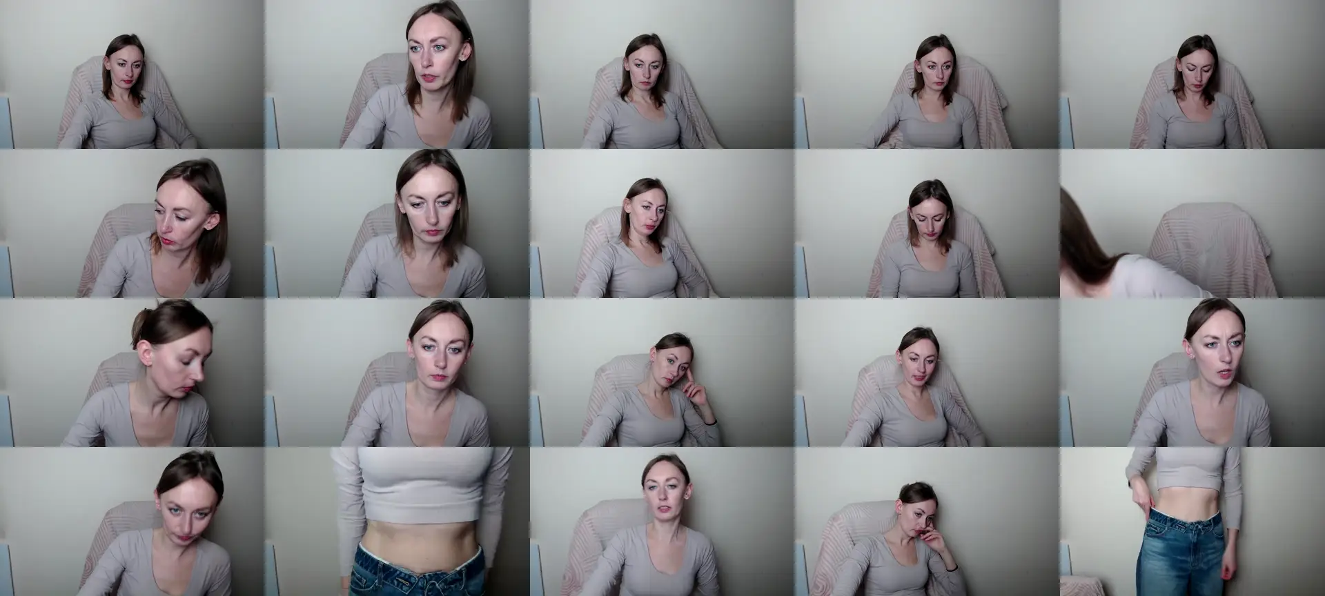 AriellaKi photo contact sheet