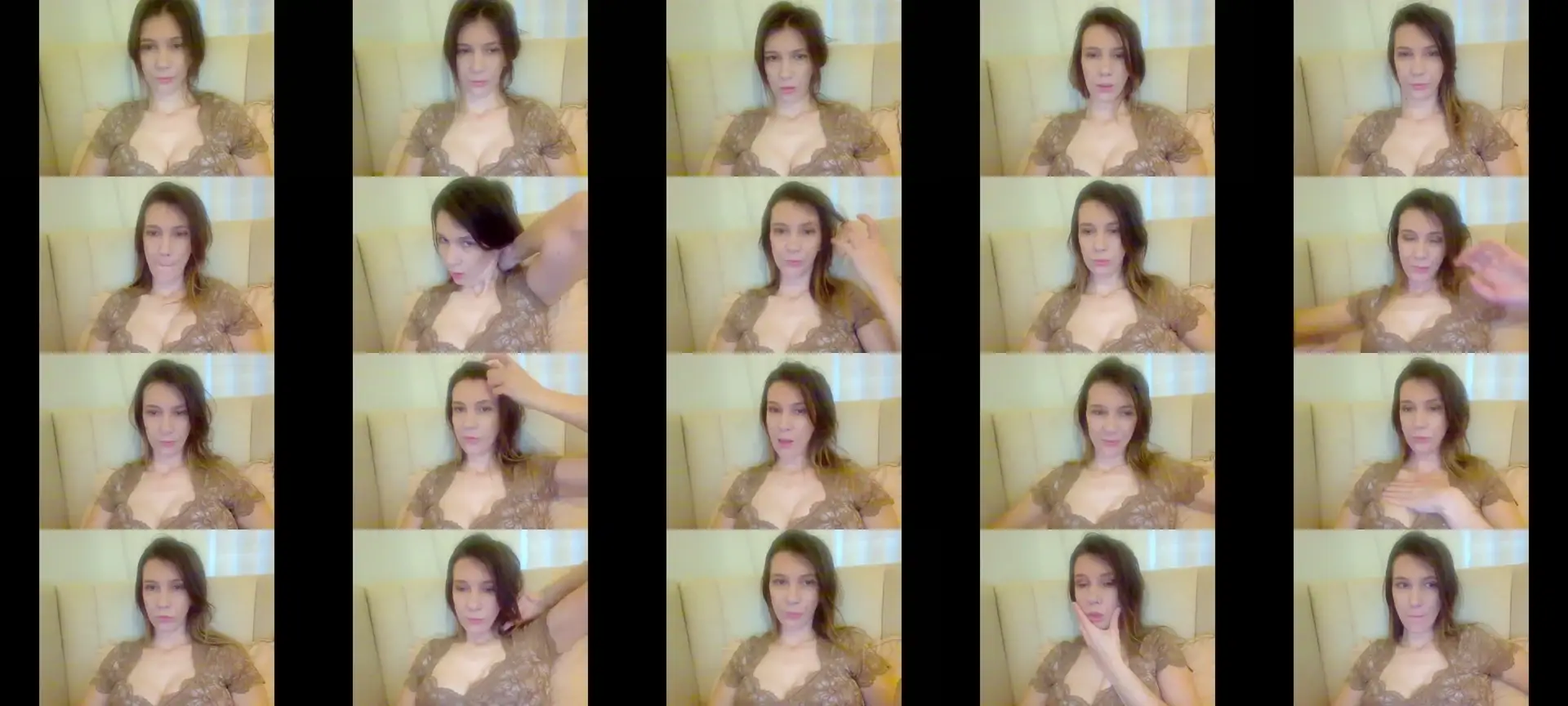 AryanaFantasy photo contact sheet