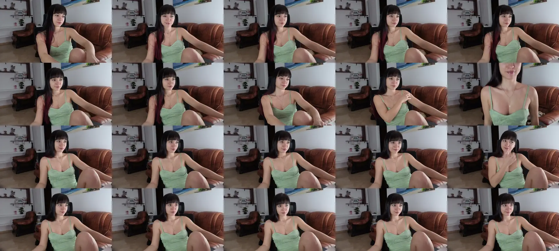 Ava_Angel photo contact sheet