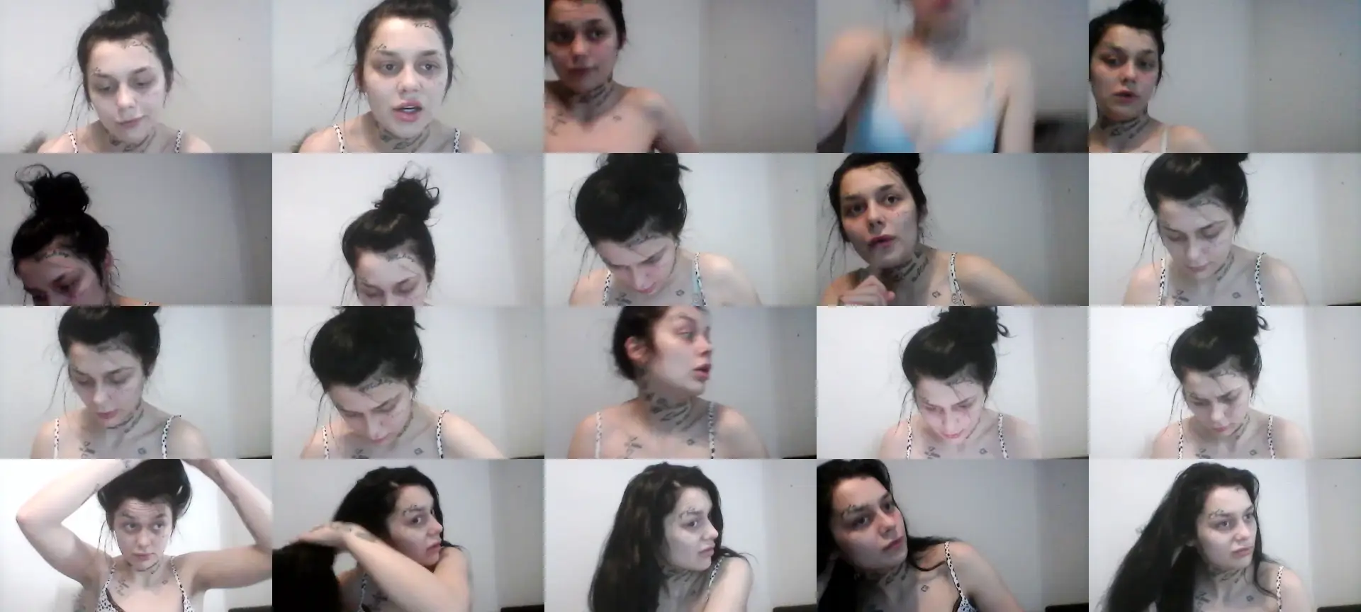 Baddlilbblxo photo contact sheet