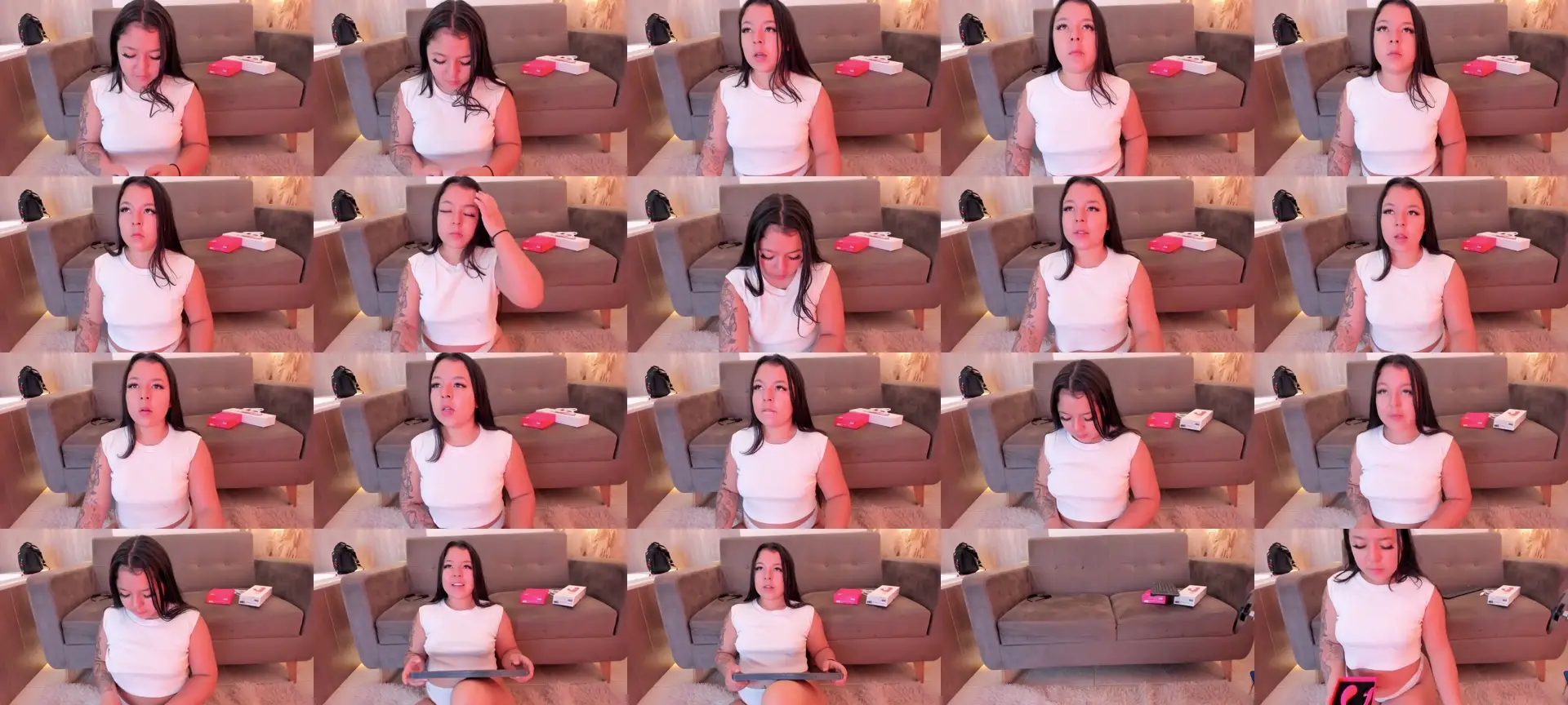 Barbara_honey photo contact sheet