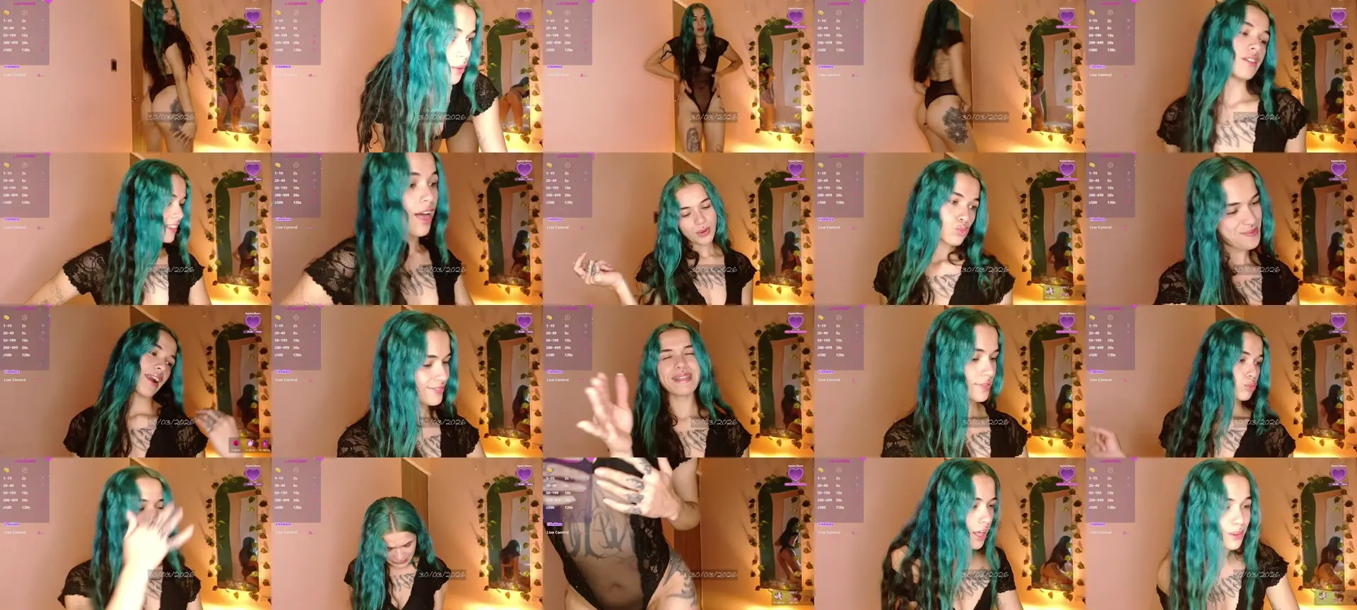 Bell_art photo contact sheet