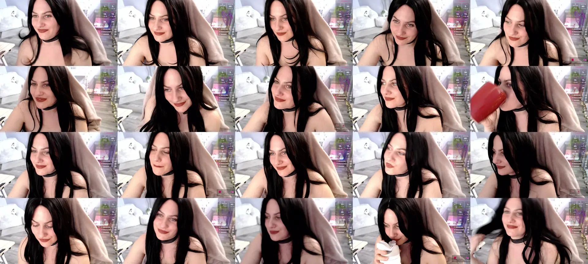 Bellastar84 photo contact sheet