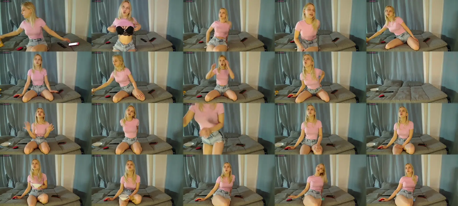 Bellezza0 photo contact sheet