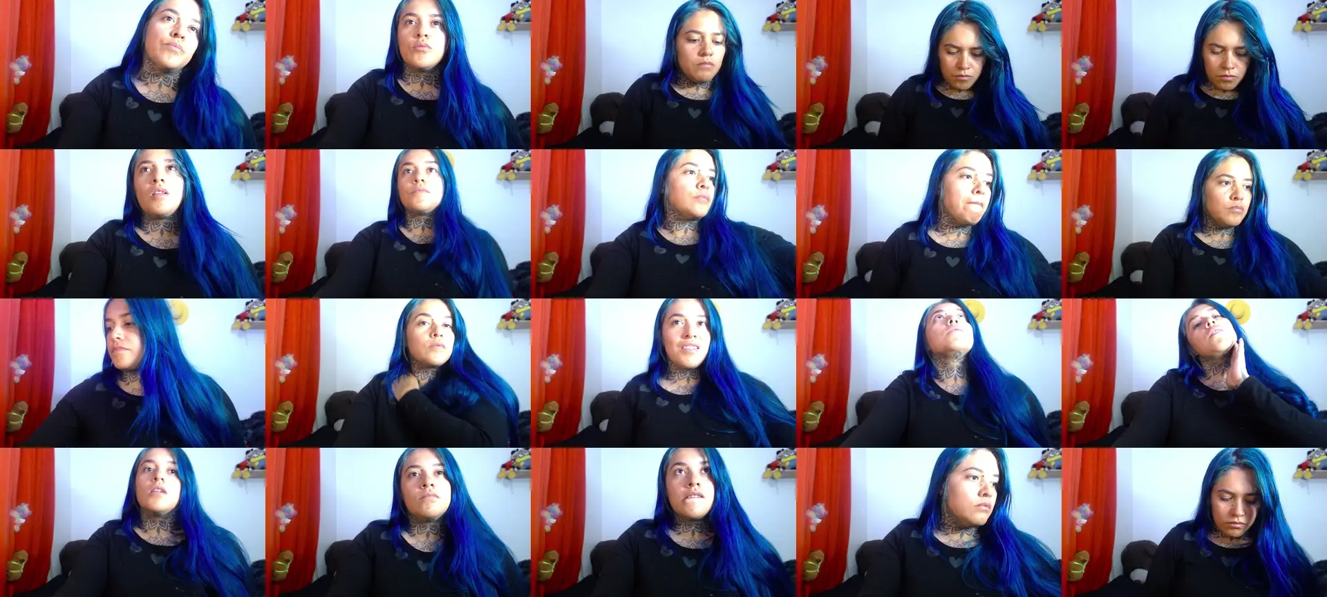 Bubbles_star photo contact sheet