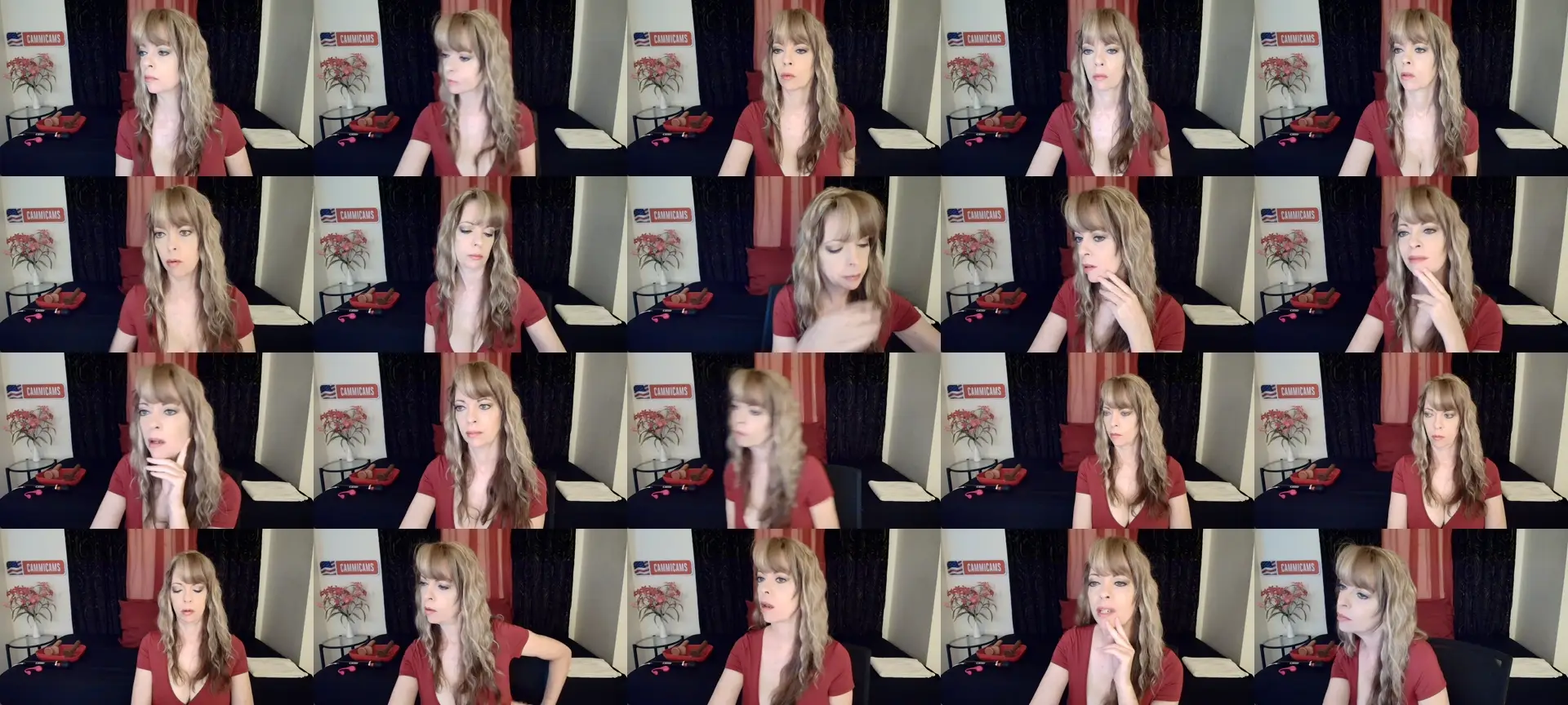 CammiCams photo contact sheet