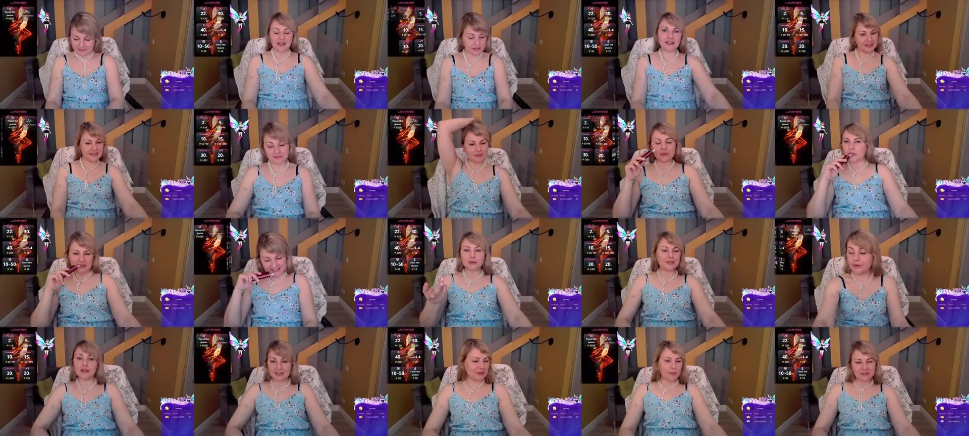 CandyLong photo contact sheet