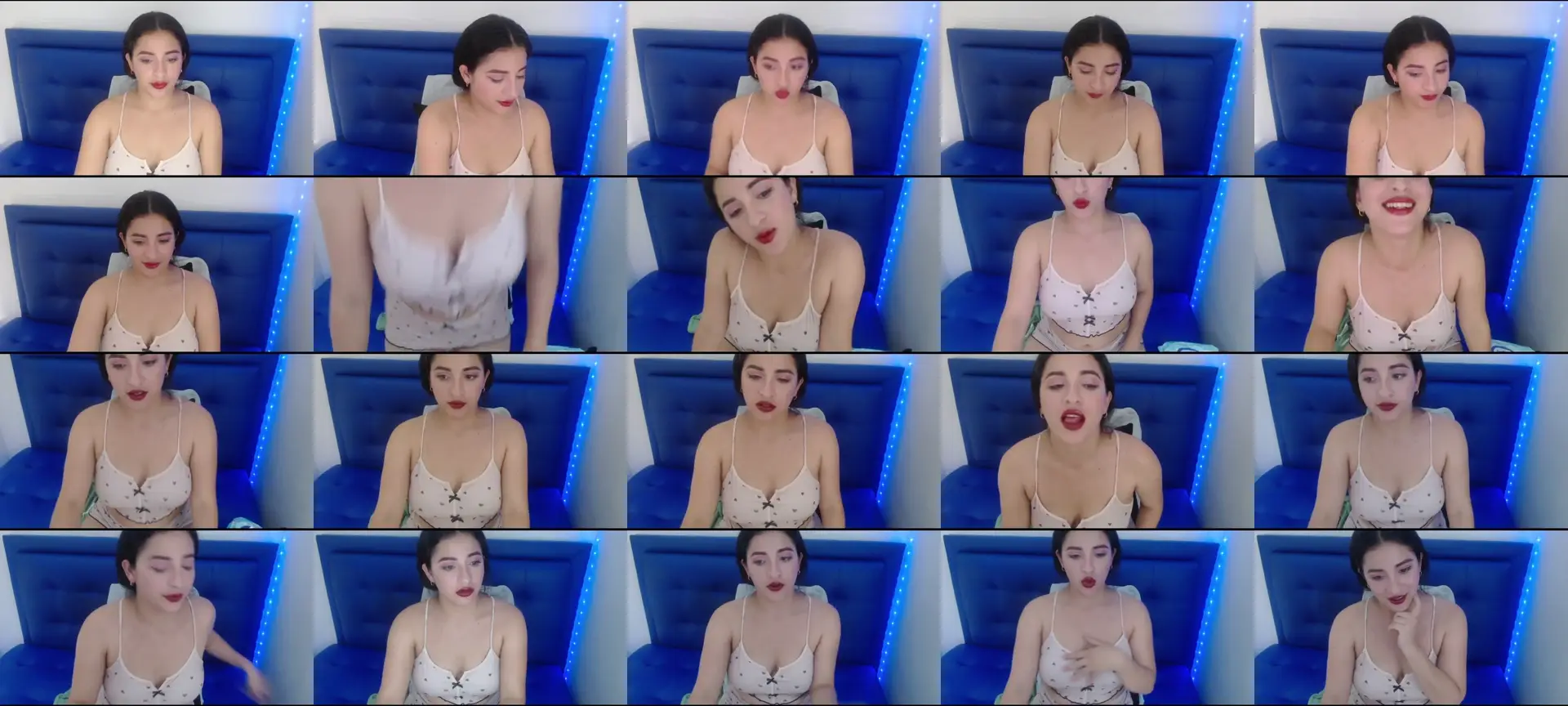 Cherry_lovely photo contact sheet