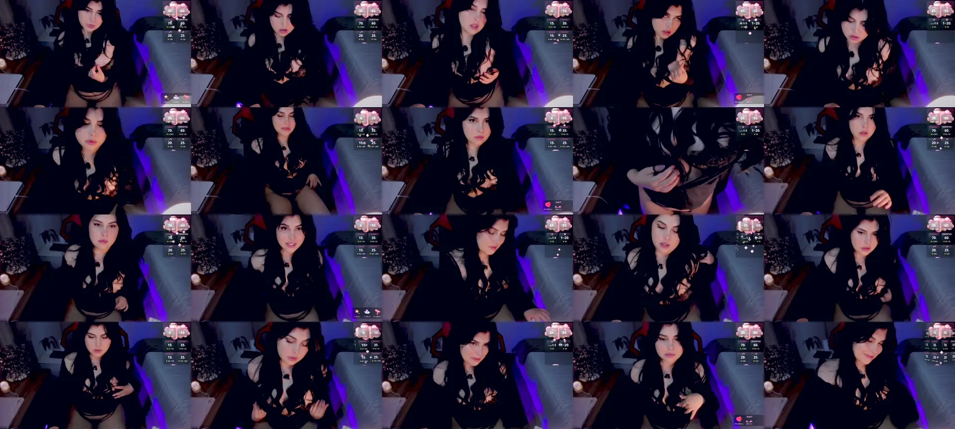 CuteNanni photo contact sheet