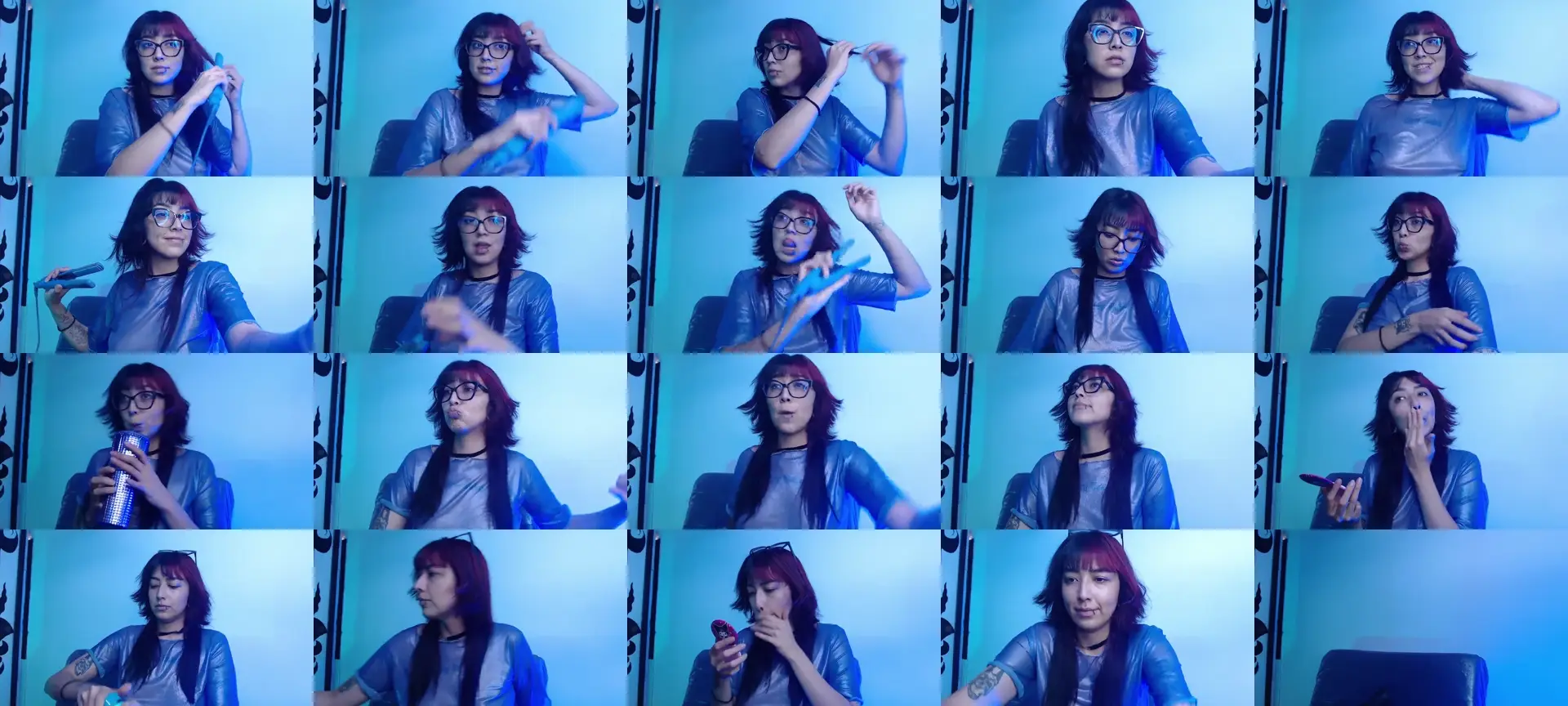 Cyberxphantom photo contact sheet