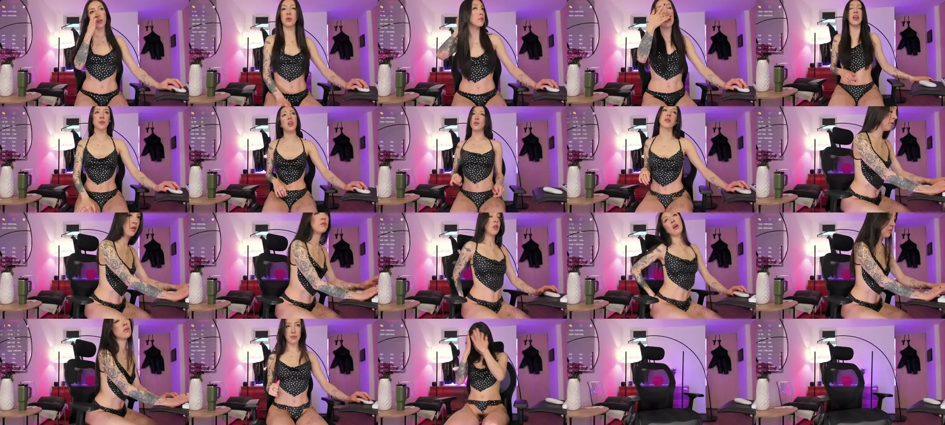 DimensionX photo contact sheet