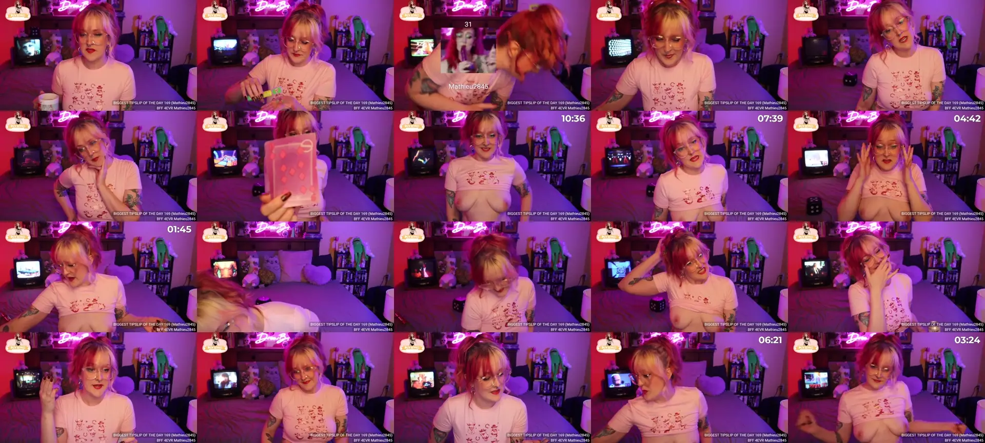 DrewBerries photo contact sheet