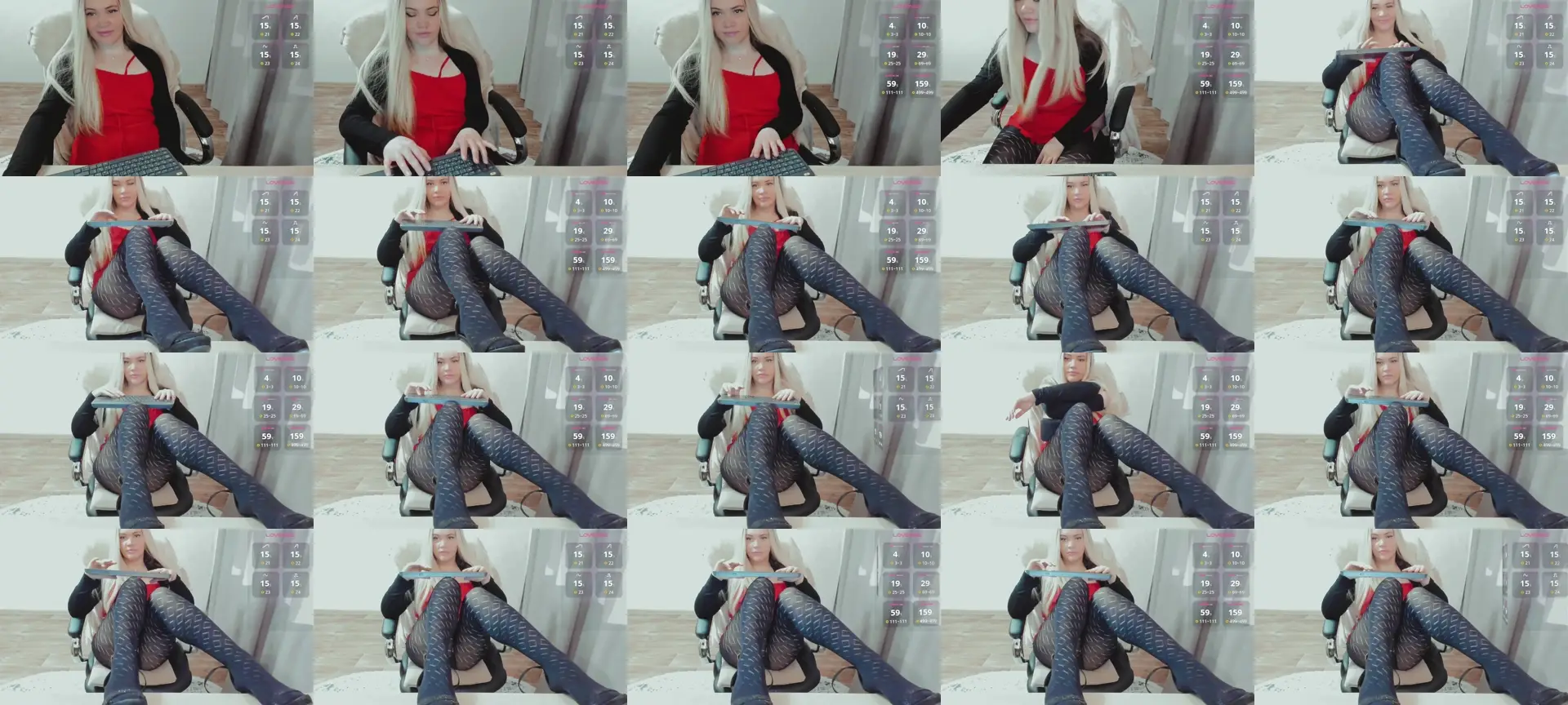 Ella_ photo contact sheet