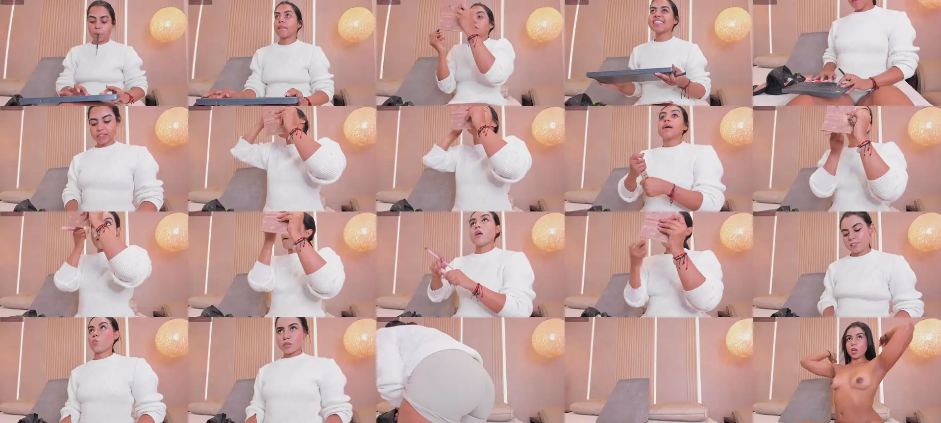 Eva_Lain photo contact sheet