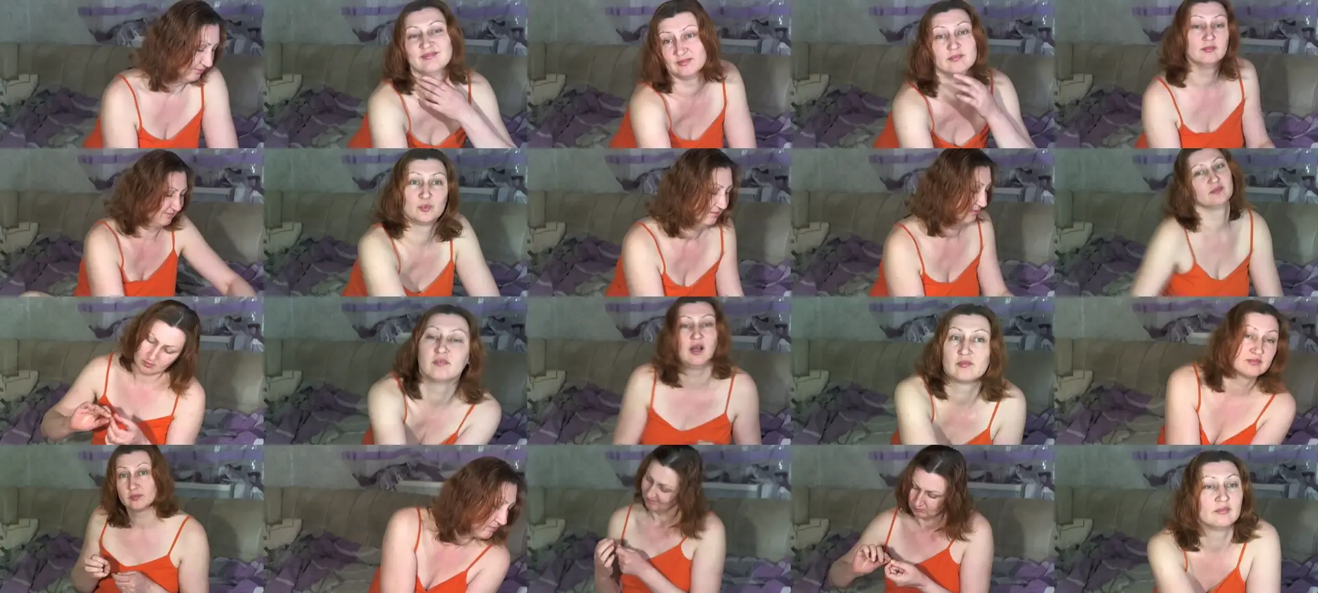 Evanelle photo contact sheet