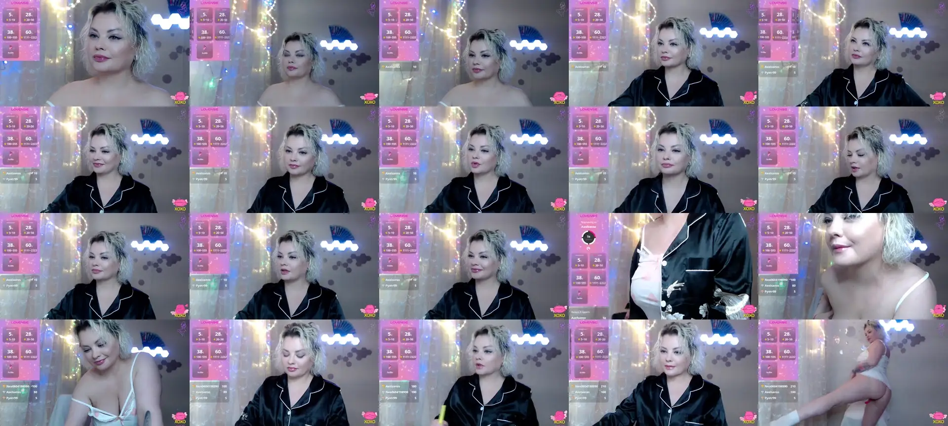 FairyJewell photo contact sheet