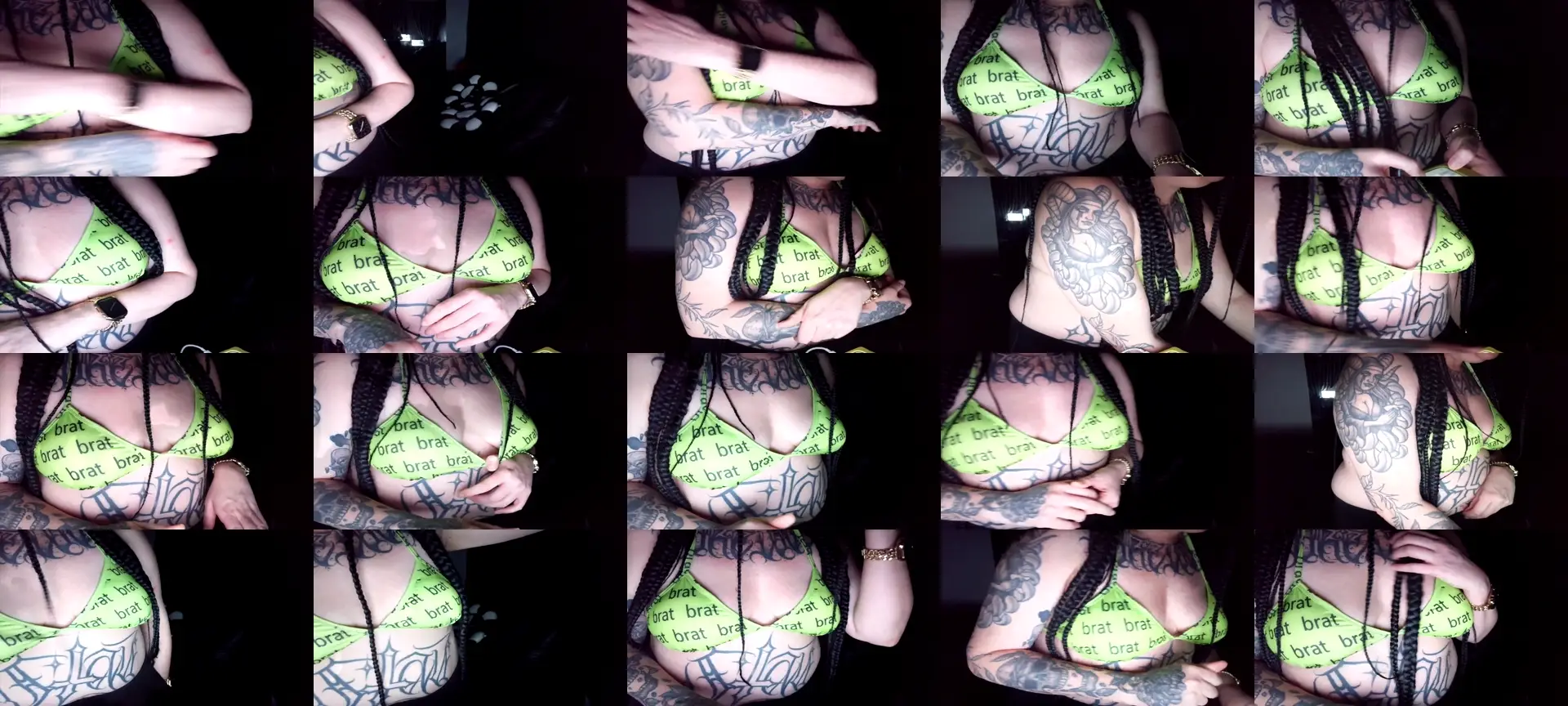 fetishslut4u photo contact sheet