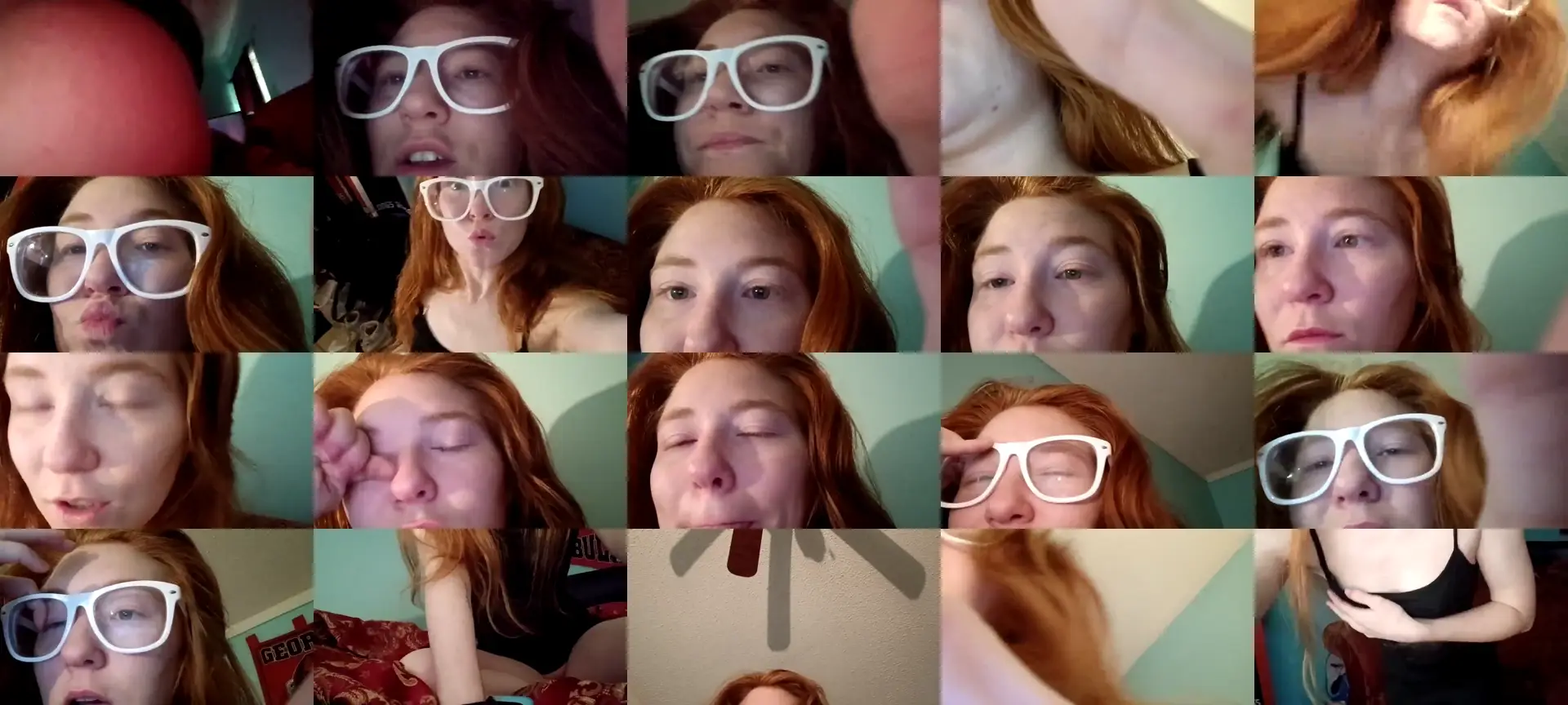 FireCutie photo contact sheet