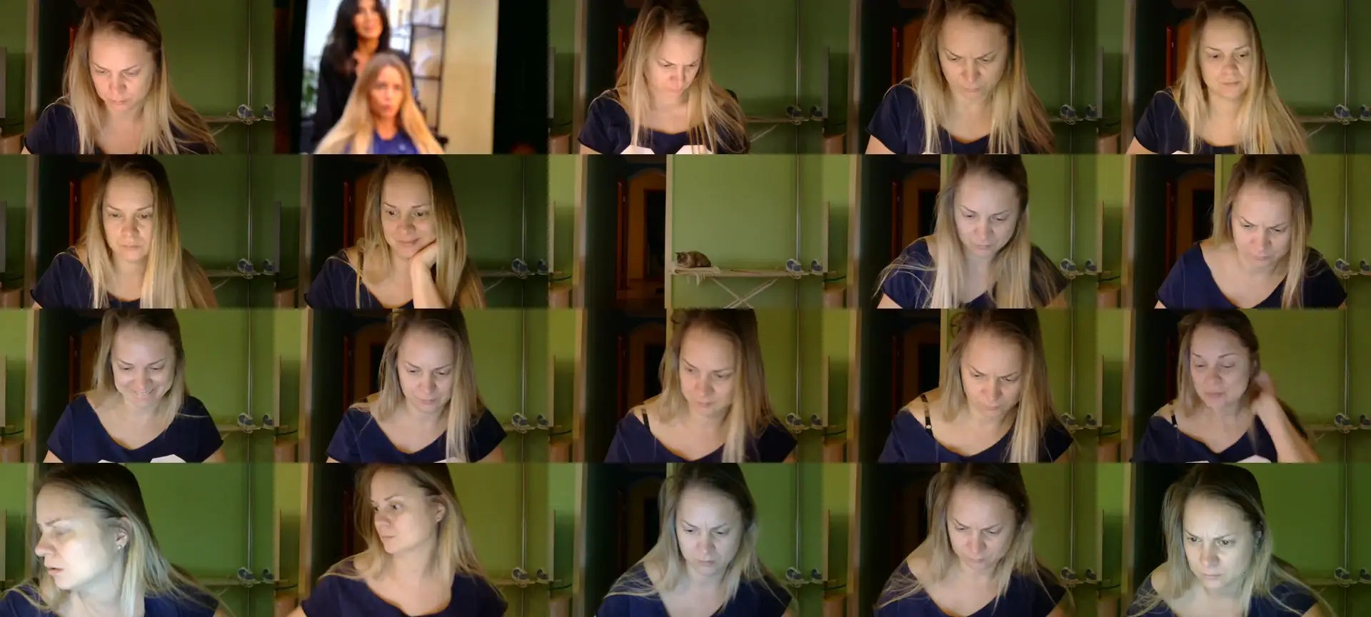 FriendMila photo contact sheet