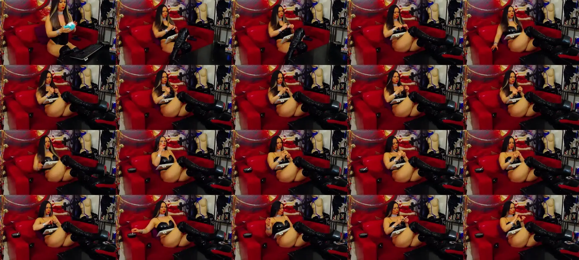 GoddessMarcy photo contact sheet