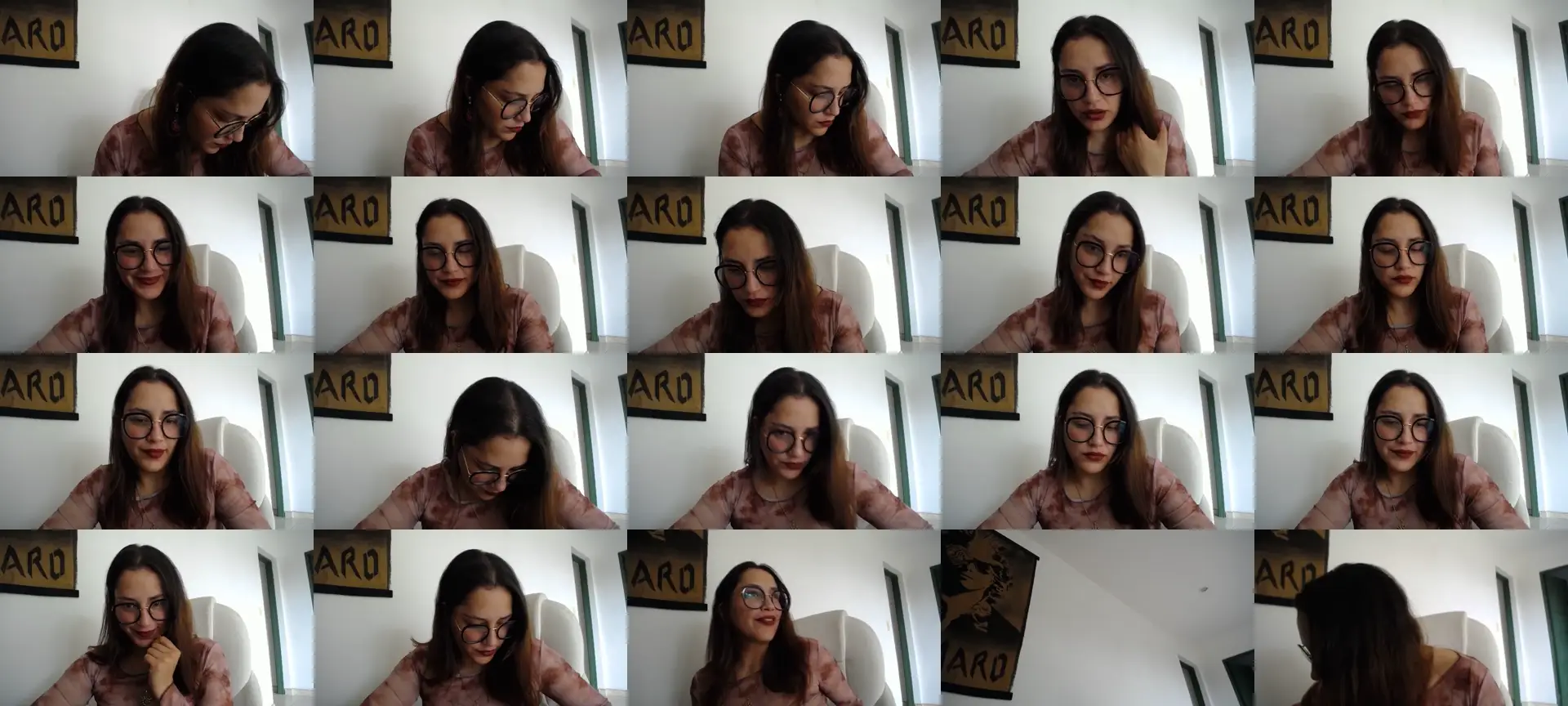 Heidy_klum_ photo contact sheet