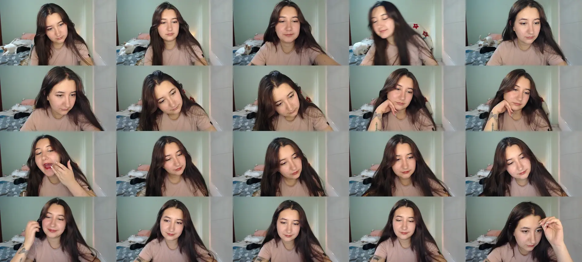 Isaa_bella photo contact sheet