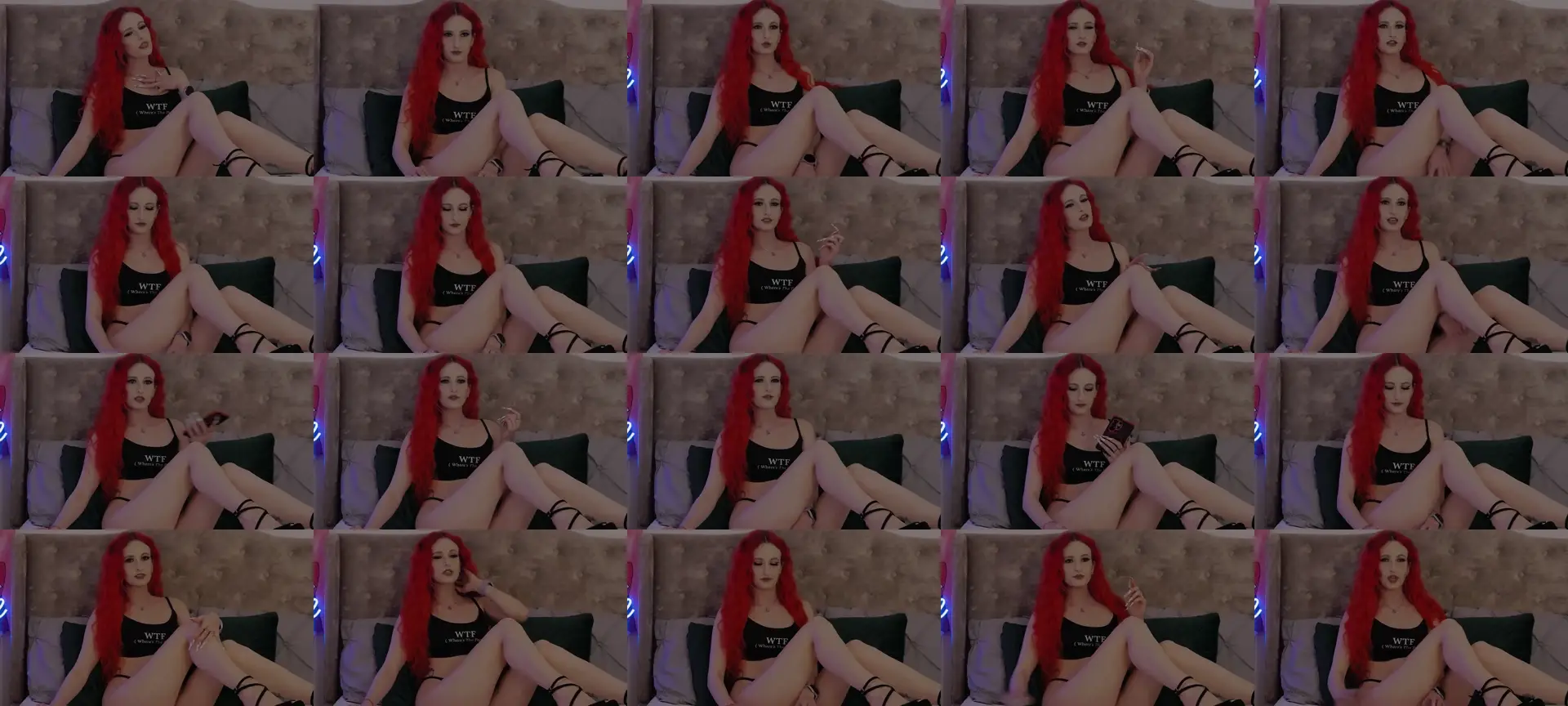 IshaJinx photo contact sheet