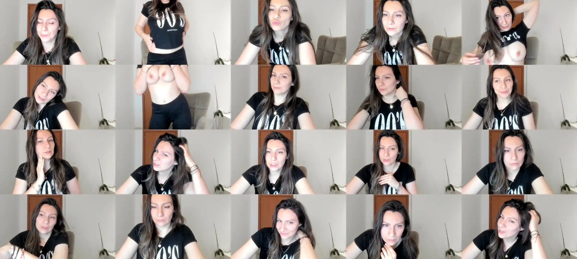 ItsEvie photo contact sheet