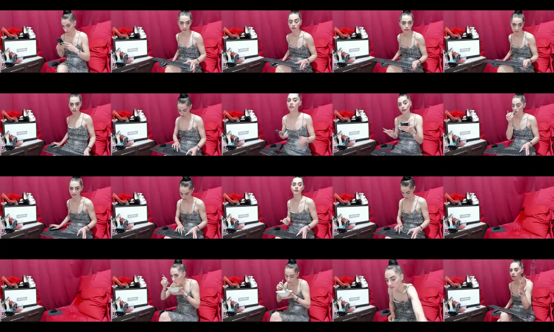 Jessycute1 photo contact sheet