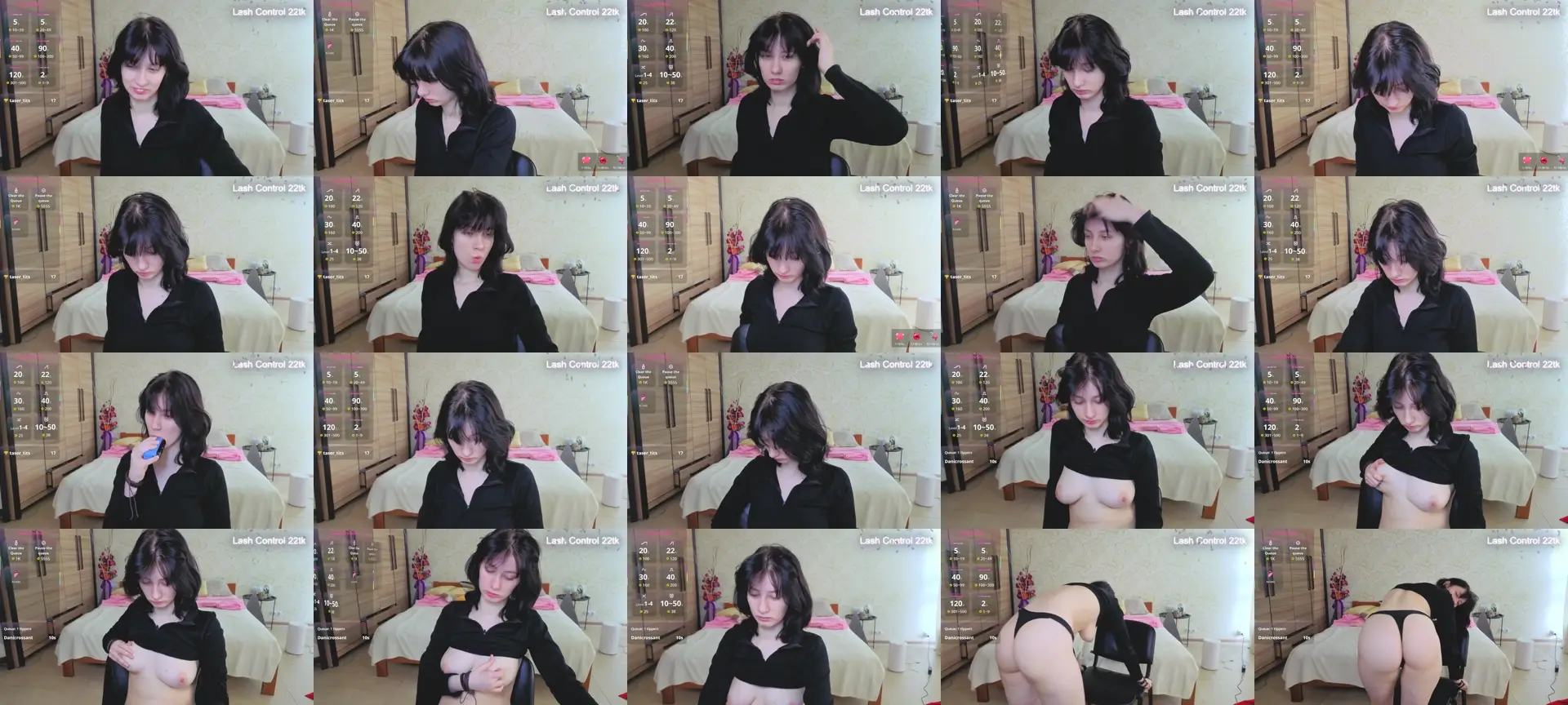 JulisSweet photo contact sheet