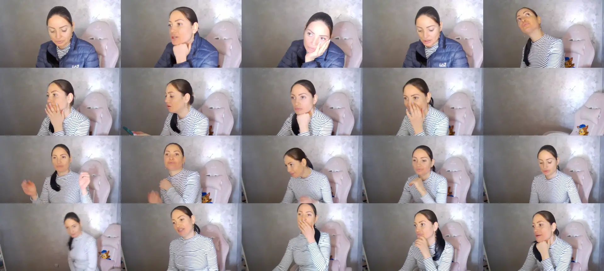 Katyline photo contact sheet