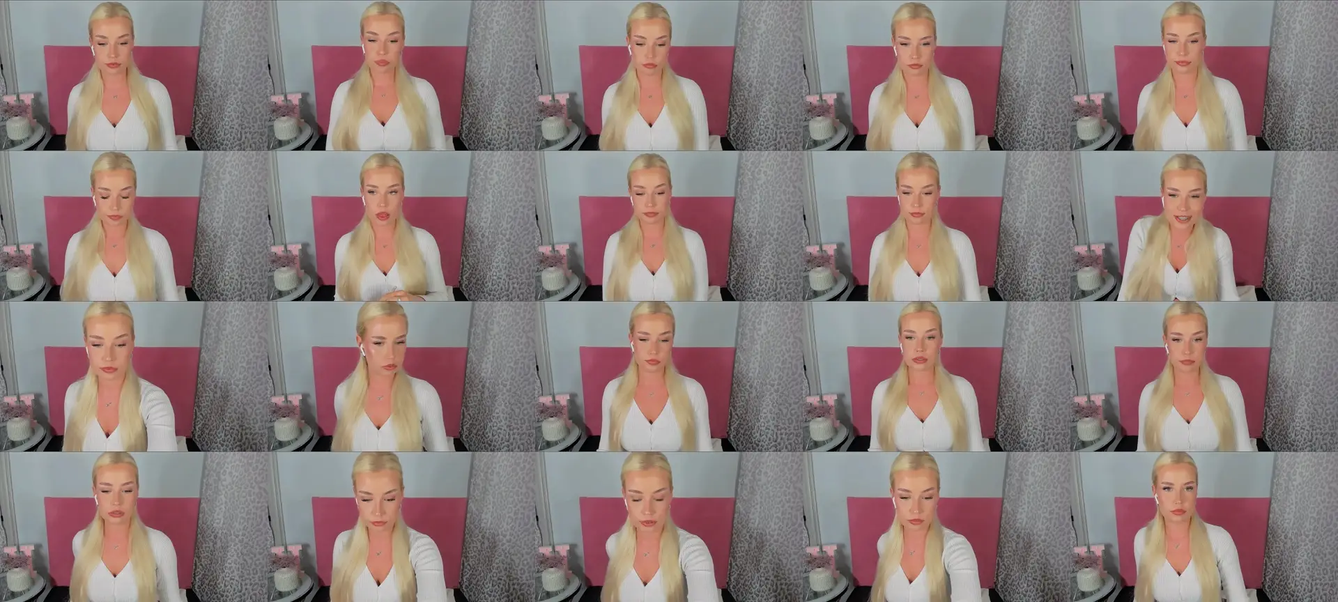 KristySmile23 photo contact sheet