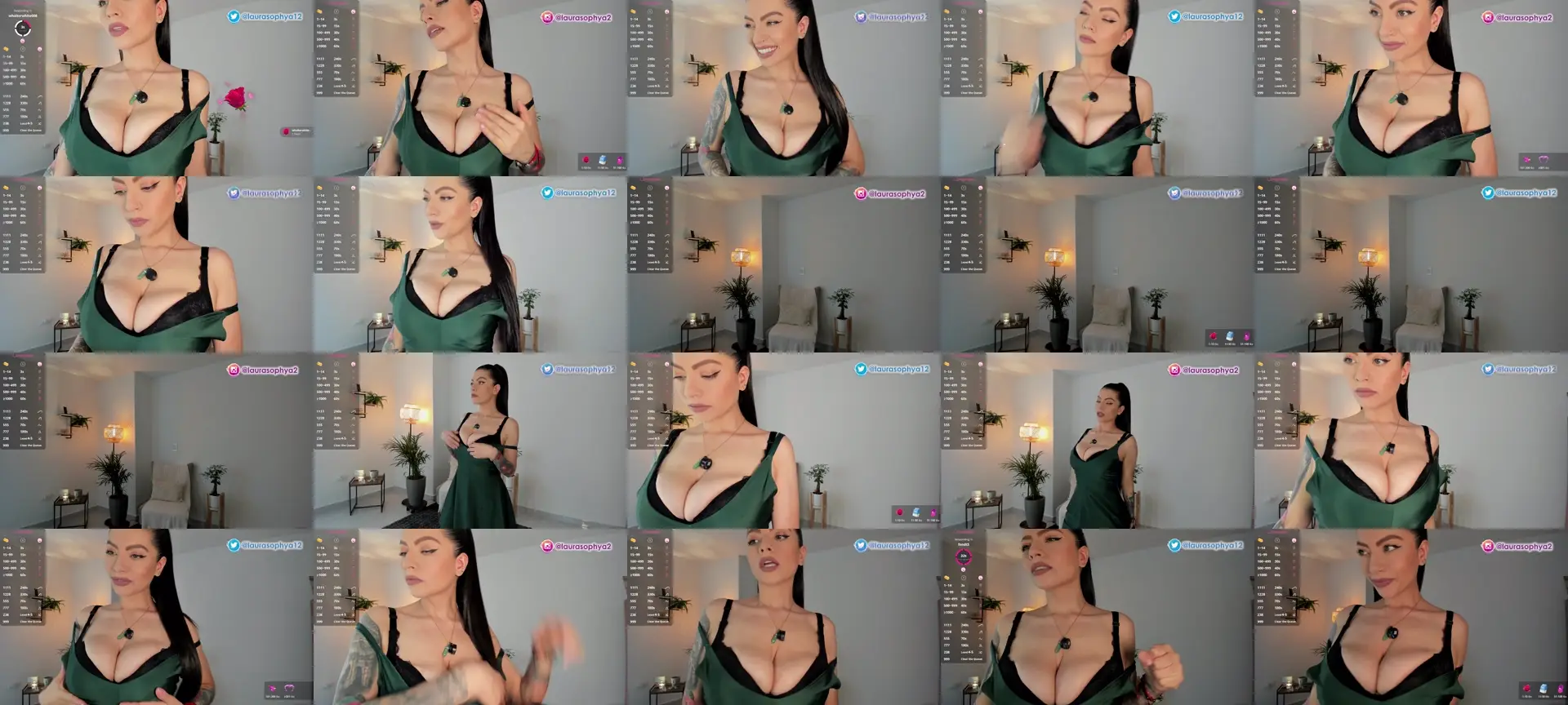 Laurasophya photo contact sheet